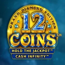 12 Coins Grand Diamond Edition slot icon by Wazdan, available at Roulettino Casino