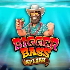 Bigger Bass Splash online game logo by Pragmatic Play on roulettinoo-be.com