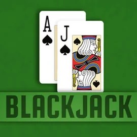 Blackjack (Relax Gaming) slot logo by Relax Gaming at Roulettino Casino