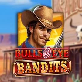 Bulls Eye Bandits online game logo by Origins on roulettinoo-be.com