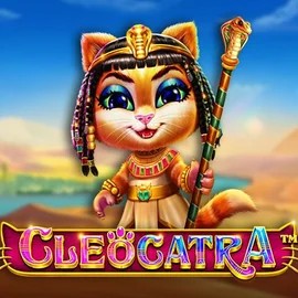 Official Slots logo: Cleocatra by Pragmatic Play at Roulettino Casino