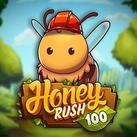 Honey Rush 100 online game logo by Play'n GO on roulettinoo-be.com