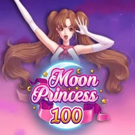 Slots logo of Moon Princess 100 from Play'n GO at Roulettino Casino