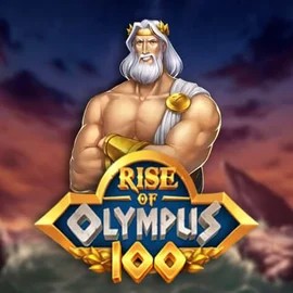 Slots logo of Rise of Olympus 100 from Play'n GO at Roulettino Casino