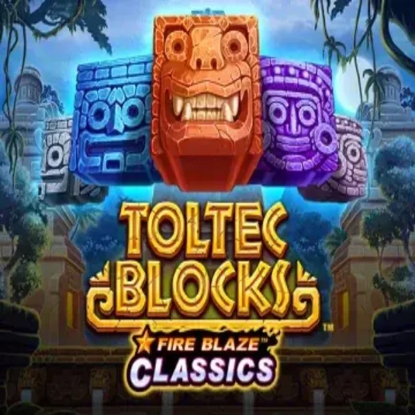 Fire Blaze: Toltec Blocks casino game by Rarestone Gaming – featured logo at Roulettino Casino